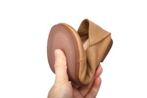 Cuir de vachette Chaussures <span class=keywords><strong>bateau</strong></span> plates à enfiler souples Chaussures décontractées style marche Lacets élastiques pour chaussures plates pour femmes - Product Image 6