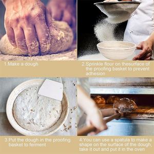 Kit De Cuisson Pour Francaise Boite Fermentation Au <span class=keywords><strong>Levain</strong></span> Maison Doublure Panier D'Epreuve, Lot 6 - Product Image 6