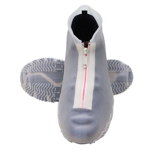 <span class=keywords><strong>Stivali</strong></span> Impermeabili Unisex per Adulti Durevoli Scarpe da Pioggia <span class=keywords><strong>in</strong></span> Silicone Antiscivolo <span class=keywords><strong>con</strong></span> <span class=keywords><strong>Cerniera</strong></span> per Esterno Inverno Estate Neve alla Moda <span class=keywords><strong>con</strong></span> Soletta <span class=keywords><strong>in</strong></span> EVA - Product Image 1