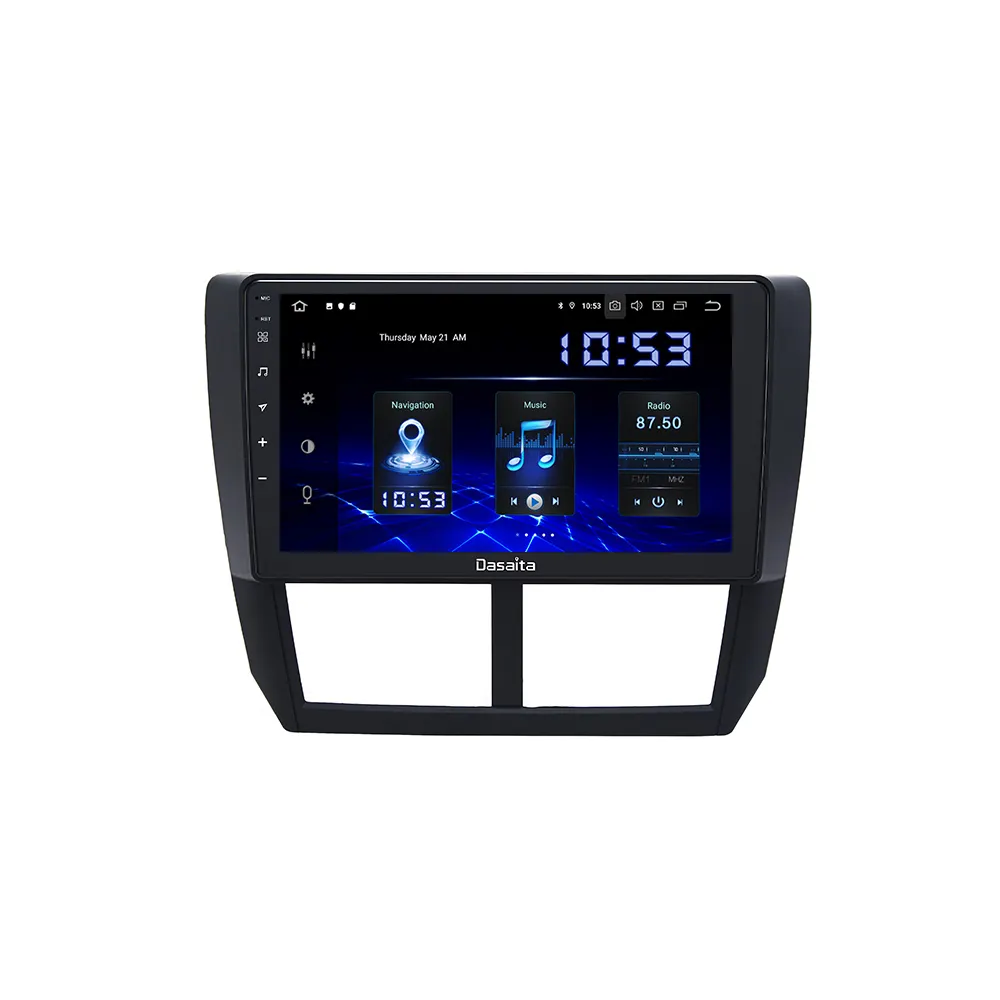 Dasaita 9 "для Subaru Forester 3 impreзатор 2007-2012 автомобильное радио Android IPS сенсорный экран 4 + 64G Apple Carplay GPS видеоплеер