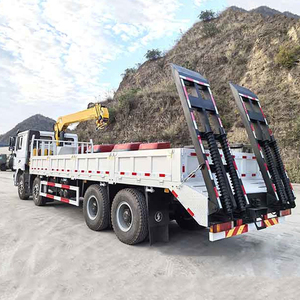 Camión de Remolque de Plataforma SHACMAN con Grúa y Rampa, Transporte Pesado, Diésel, Transmisión Manual, Carga Útil de 14000 kg, Nuevo - Product Image 6