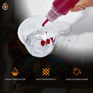 24 màu sắc Epoxy nhựa nhuộm 5ml/chai-Sáng chất lỏng màu cho đúc nhựa, DIY Thủ công mỹ nghệ, đồ trang sức làm - Product Image 2