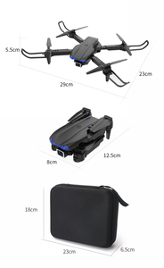 กล้องคู่4K HD FPV WiFi RC drones Quadcopter พร้อมรีโมทคอนโทรลโดรน K3อเนกประสงค์ทางเลือกเทียบกับ E88 E58 E99 - Product Image 4