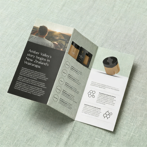 Cà phê tờ rơi quảng cáo thực đơn quán cà phê tờ rơi quảng cáo cà phê giấy kraft gấp ba lần đặc sản cà phê tờ rơi quảng cáo - Product Image 4