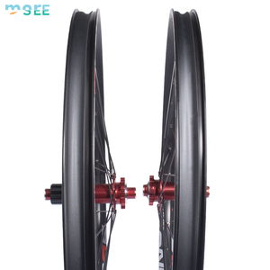 SeeMore 32 trous vélo jante a parlé en alliage d'aluminium <span class=keywords><strong>VTT</strong></span> roues 12 vitesses QR baril essieu Six griffes vélo roues - Product Image 5