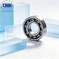 Roulement à billes à gorge profonde à faible friction 6409 6408 6410 6411 6412, pièce principale pour accessoires de roue de véhicule d'ingénierie