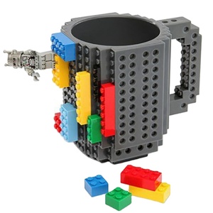17oz doble walle vaso de plástico tazas de café tapa de tornillo de la taza de café - Product Image 5