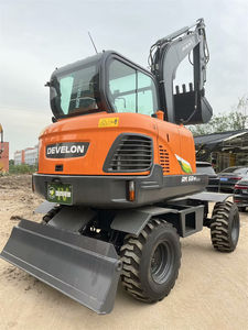 DOOSAN a utilisé la mini excavatrice sur pneus Dx60W 6 TONNES la pelleteuse sur pneus d'occasion DX60 DH60 5t 6 t DOOSAN a utilisé l'excavatrice à vendre DX60 DX60W - Product Image 3
