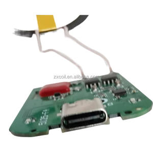 Prix usine Qi Sans Fil De Charge Récepteur Pad Fil Bobine Pcb Modules Inducteurs Transmetteur Bobines pour Téléphone Combiné Tablette - Product Image 3
