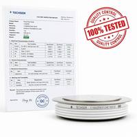 Diode à capsule TECHSEM Y100ZPE 6490A 4200V ZT100cT de type disque pour chauffage par induction