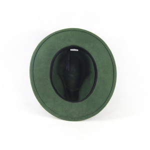 LiHua With Gold Chain <strong>Michael</strong> <strong>Jackson</strong> Black <strong>Fedora</strong> Hat Mens <strong>Fedora</strong> Hats Wool Felt Classical Design - Product Image 5