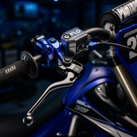 Support de levier de frein et d'embrayage CNC pour moto, en aluminium 6061, pièces usinées sur mesure OEM pour moto tout-terrain, dessin requis