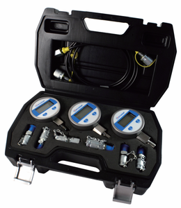 ชุดเกจวัดแรงดันดิจิตอลความแม่นยำสูง - เครื่องทดสอบแรงดันอเนกประสงค์สำหรับระบบไฮดรอลิก แก๊ส และของเหลว - Product Image 3