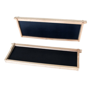 Langstroth Beehive Wooden Frame with Plastic <b>Foundation</b> Sheet Assembled - Product Image 3