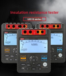 Megóhmetro Profesional <span class=keywords><strong>de</strong></span> Alta Tensión 5000V UNI-T UT513 UT512 UT511 para Pruebas <span class=keywords><strong>de</strong></span> Transformadores y Motores - Product Image 3