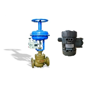 Transductor Electro-Neumático FISHER I2P-100 con Válvula de Control China Nd 667 657, Actuador de Válvula de Globo con Fuelle - Product Image 1