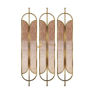ANN2517 Cloison de séparation multifonctionnelle en acier inoxydable revêtu de qualité architecturale moderne, durable, au design artistique, personnalisable - Product Image 2