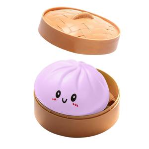 ของเล่นบีบ TPR ยี่ห้อ Kawaii Bun นุ่มนิ่ม บรรเทาความเครียด ของขวัญสำหรับงานปาร์ตี้ ซื้อจำนวนมาก สำหรับเด็กอายุ 14 ปีขึ้นไป - Product Image 5