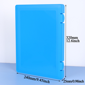 Boîte de rangement pour classeur de style moderne SUNSHING, en plastique PP, avec ouverture latérale, pour salle de classe, école, fournitures de bureau - Product Image 6