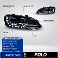 Scheinwerfer-Einheit für VW Polo GTI Xenon HID 55W 6000K LED DRL OE 63117933344 12V