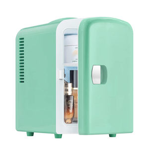 Nouvelle arrivée 4L Mini Bar <span class=keywords><strong>Retro</strong></span> <span class=keywords><strong>Look</strong></span> Portable Maquillage Mini Réfrigérateur Beauté Réfrigérateur Pour Cosmétiques - Product Image 2