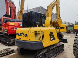Miniexcavadora Komatsu PC56-7 de 5 toneladas de peso operativo, componente de motor principal Komatsu PC56-7 en venta, ¡la más vendida! - Product Image 3