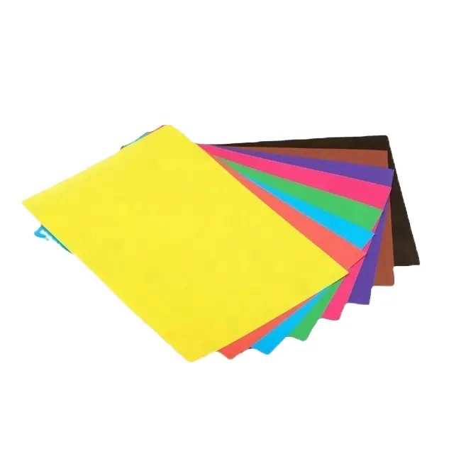 Carta di cartone a colori 180gsm/220gsm carta a colori In foglio o rotolo