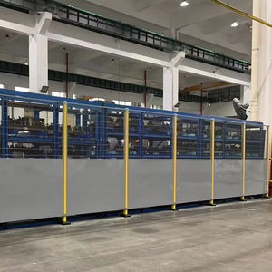 بيع بالجملة من مصنع Vich شبكة أسلاك حديدية روبوت جدار الحدود سياج أمان حراسة المعادن بعد السياج ورشة عمل خط بوابات تعريشة - Product Image 6