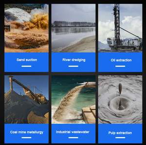 Bomba de Arena Sumergible Industrial de Eje Largo, Centrífuga de Alta Presión, Personalizada de Fábrica, de Instalación Minimalista - Product Image 5