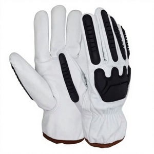 Gant de mécanicien de construction personnalisé avec gants anti-impact pour les mains en stock Gants d'extérieur haute performance avec écran tactile - Product Image 1