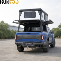 Huntoo Hard Sided Shell Pop up Truck Camper pour Ford F150 Tacoma Hilux Ranger