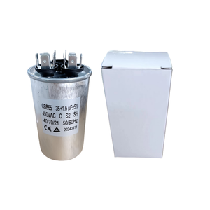 <span class=keywords><strong>Condensateur</strong></span> à courant alternatif <span class=keywords><strong>CBB60</strong></span> 20μF ± 5% 370VAC pour pompes à eau et machines de jardin à faible ESR - Product Image 3
