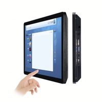 Panel PC Robusto con Pantalla Táctil de 27 Pulgadas, J1900 I3 I5 I7, Todo en Uno, Panel PC de Marco Abierto Industrial