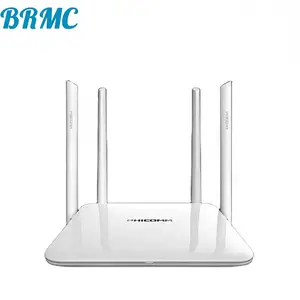 جهاز توجيه مزدوج النطاق K2 ، جهاز توجيه Mbps ، GHZ و Mbps 5GHZ لاسلكي 4GHZ 4 منافذ Lan 1 منفذ وان واي فاي مكرر للمنزل جهاز توجيه مستخدم