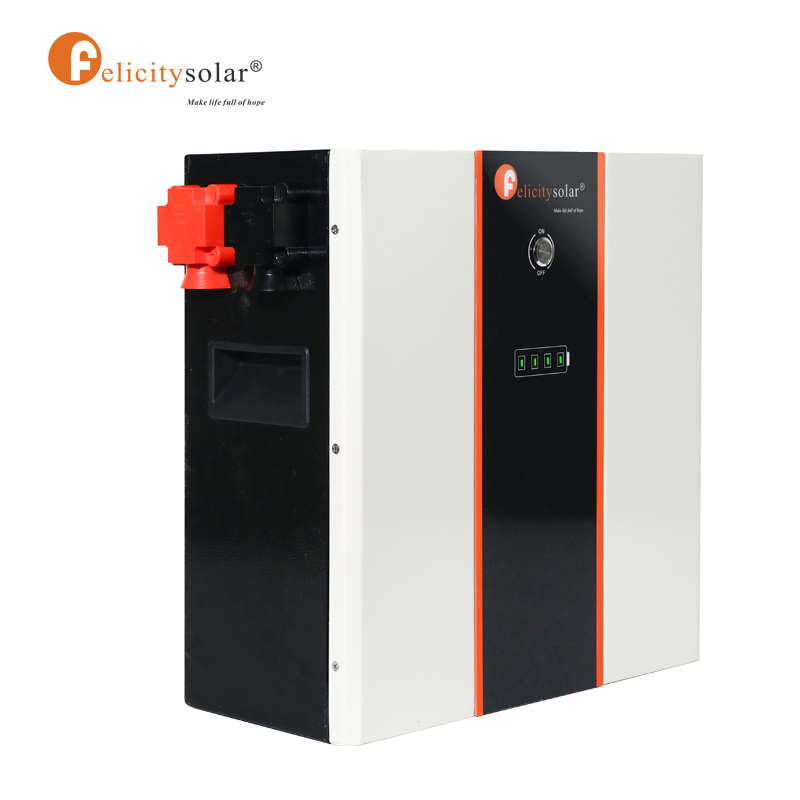 Felicity Solar 5KWH LifePO4 Lithium Battery 24V Solar Energy 200Ah Power Wall Lifepo4 Pack · image 3