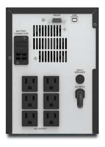 <span class=keywords><strong>APC</strong></span> Easy <span class=keywords><strong>UPS</strong></span> SMV3000CA Monophasé Interactif en Ligne <span class=keywords><strong>3kVA</strong></span> Tour 230V 6 Prises IEC C13 CN - Product Image 5