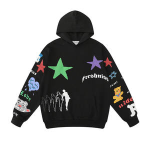 Servicio OEM Calidad Premium Diseño de logotipo personalizado Lavado ácido Sudaderas con capucha Jersey Manga larga Sudaderas con capucha Ropa de invierno - Product Image 6