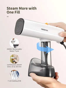 JF GS-02 Vaporizador Portátil Eléctrico de Grado Comercial de 2100W con Succión de 5000Pa para Exteriores, Sistema de Alimentación Automática para Ropa Seca y Húmeda - Product Image 6