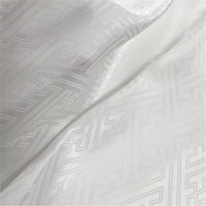 En vrac <span class=keywords><strong>Pas</strong></span> <span class=keywords><strong>Cher</strong></span> Prix Classique <span class=keywords><strong>Chinois</strong></span> Motif Viscose Soie Jacquard Tissu pour Femmes Mode Vêtement en Couleur Blanche - Product Image 4
