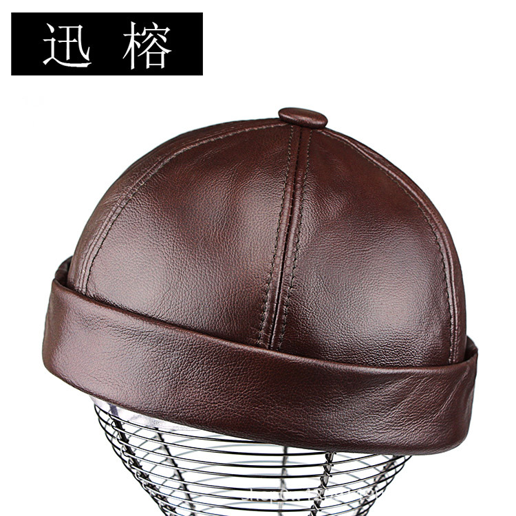 Cuero de vaca marrón estilo Single-Sealed