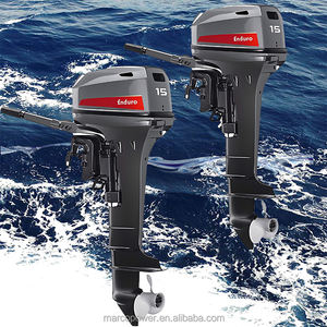 Motor Fuera de Borda Yamaha Tipo 15HP de 2 Tiempos, Gasolina, Aluminio, 2 Cilindros, E15DHM, Nuevo, Alto Rendimiento para Uso en Marinas - Product Image 2