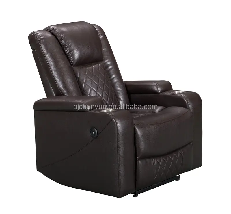 CY Electric Wohnzimmer moderne Single Recliner Sofa Set Möbel, Massage Recliner Chair, Theatre Chair Recliner