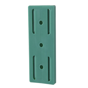 <b>Wall</b> <b>Mounted</b> Power Strip Holder Rectangle Green And Blue Punch Free Socket Storage <b>Shelf</b> For Living Room Office Organizer - Product Image 5