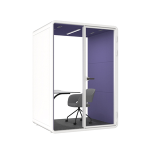 High Quality Soundproof Phone Booth Single Seater Acoustic Working Pod Indoor Private Office Cabin Customizable - Product Image 6