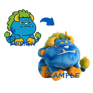 Produttore di giocattoli di peluche personalizzato che offre una bambola di peluche personalizzata e un servizio di ODM di Design personalizzato di peluche - Product Image 6