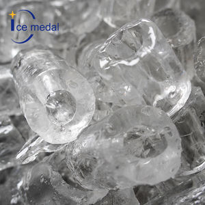 Machine automatique de fabrication de tubes de glace à cylindre solide creux de 30 tonnes engrenage de moteur de compresseur Siemens en acier inoxydable à haute productivité - Product Image 6