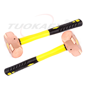 <span class=keywords><strong>Marteau</strong></span> à double tête ronde en cuivre rouge <span class=keywords><strong>de</strong></span> haute qualité, fabriqué en Chine, 1-20 lb - Product Image 2