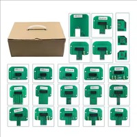 Último modelo de marco BDM LED con 22 adaptadores, juego completo de mesa BDM para programador de ECU KTAG KESS Fgtech, probador de chip ECU y flasher.