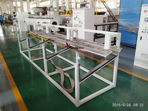 Due Die Testa Cavità Tubo IN PVC Estrusione Linea di Produzione/Doppio PVC Tubi Conduit Che Fa La Macchina - Product Image 6