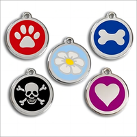 Top Heißes Produkt Nfc Hunde marke Epoxy Rfid Nfc Tag Einzigartiger Qr Code Metall Nfc Hunde marke gegen Verlust